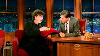 Neil Gaiman on Craig Ferguson Oct 31 2011 [upl. by Teirtza]