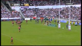 Top 14 UBB vs RCT essai Bryan Habana [upl. by Harilda]