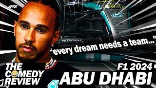 WTF Was Hamiltons quotFarewellquot  F1 2024 Abu Dhabi Grand Prix The Comedy Review [upl. by Novia]