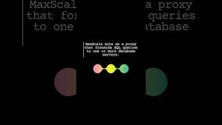 What is MariaDB MaxScale A Basic MariaDB MaxScale Tutorial [upl. by Esemaj]