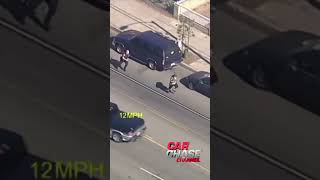 Car chase suspect makes a run for it  Car Chase Channel [upl. by Sikleb656]