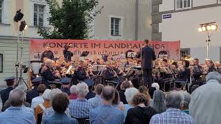 Konzerte im Landhaushof Es spielt die Polizeimusik Kärnten [upl. by Nuahsar1]