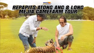 REPAPITS ATONG ANG amp LONG MEJIA GAMEFARM TOUR [upl. by Yelra431]