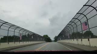 Dempsey Road Bridge Across I270 Heading West [upl. by Ygief]