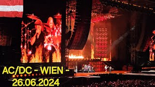 ACDC  WIEN  26062024 Ernst Happel Stadion  full concert [upl. by Krik388]