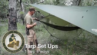 Tarp Set Ups [upl. by Eniarol]