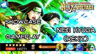 Showcase amp Gameplay Neji Hyuga Rekit  Naruto x Boruto Ninja Voltage [upl. by Morgan]