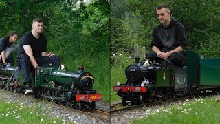 Visiting Locos Take Over The Eastleigh Lakeside Railway  18052024 [upl. by Ettenej]