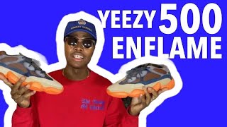 YEEZY 500 ENFLAME FULL REVIEW [upl. by Llessur]