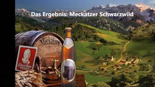 Meckatzer Schwarzwild  Das AzubiBier [upl. by Yelsnya]