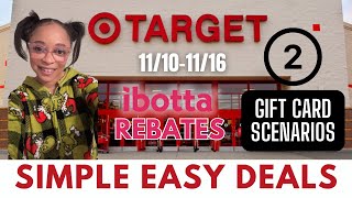 Target Deals 11101116 Couponing At Target Household Gift Card Deal UNDER 12 EASY DEALS [upl. by Annmarie]