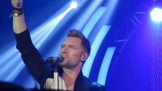 Ronan Keating  The way you make me feel  Live at Birmingham [upl. by Ettezzus]