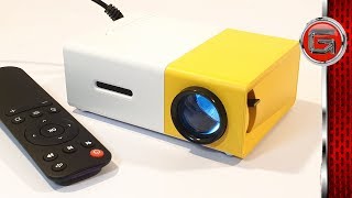 YG 300 LED Mini Projector Home Cinema Review [upl. by Lemor]