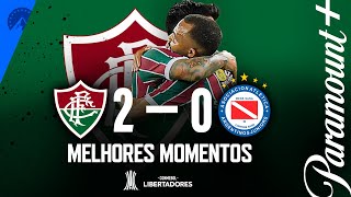 FLUMINENSE 2 x 0 ARGENTINOS JUNIORS  MELHORES MOMENTOS  CONMEBOL LIBERTADORES 2023 [upl. by Chase718]