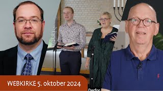 WEBKIRKE 5 oktober 2024  Esther og den usynlige Gud [upl. by Ashien636]