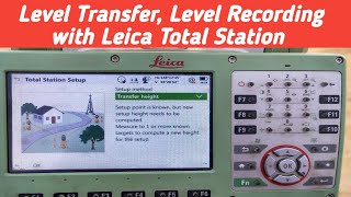 How to use Leica TS10 total station as an Auto Level Mechine [upl. by Pacheco922]