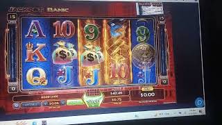 Late Night Spins on Jackpot Bank on ACR slots slotmachine gambling casino slots [upl. by Irmine951]