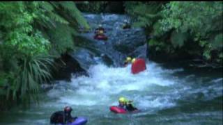 New Zealand White Water Sledging [upl. by Renraw]