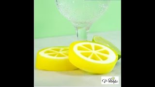 DIY Lemon Soap Making with Clear Base  Easy Melt and Pour diy soapmaking Lemon Scented Soap [upl. by Venola]