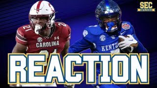 REACTION South Carolina Football DOMINATES Kentucky [upl. by Ylimme361]