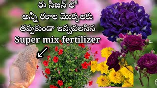 super mix fertilizer for any plants  best fertilizer for any plants [upl. by Kelvin]