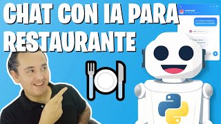 Colocar la inteligencia artificial de un restaurante a nuestro chat [upl. by Noryk]