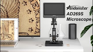 Andonstar AD269S 5 Lens Endoscope All in One Digital Microscope andonstar digitalmicroscope [upl. by Anial]