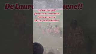 Contestazione BARI spunta il CORO quotQui non è Napoli De Laurentiis vattenequot 😱😳 DeLaurentiis [upl. by Areehs]