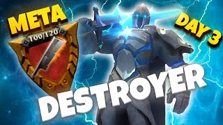 🔥 META Destroyer  Full Potential Unlocked ✔️ in Albion Online [upl. by Nomra868]