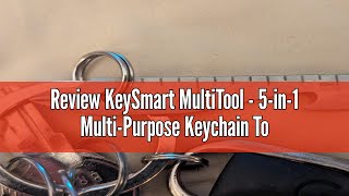 Review KeySmart MultiTool  5in1 MultiPurpose Keychain Tool with Box Opener Ruler Pry Bar Phil [upl. by Eednarb]