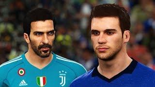 PES2018  My First Facepack Buffon Goretzka amp More [upl. by Cohin]