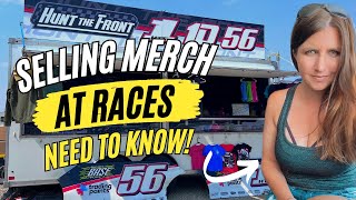 Selling Merch At The Dirt Track You Cant Just Show Up [upl. by Enidualc734]