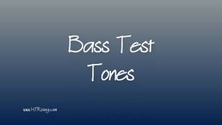 Bass Test Tones For Your Subs [upl. by Ylam729]