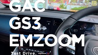 Part 3  GAC GS3 EMZOOM TEST DRIVE 🏎️ [upl. by Tanberg]