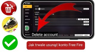 Jak trwale usunąć konto Free Fire  Usuń konto Garena Free Fire [upl. by Rawna928]