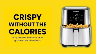 Revolutionize Your Family Meals with the Chefman TurboFry® Touch 5Quart Air Fryer  Chefman [upl. by Eecyak449]