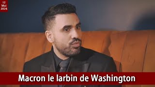 2024051 Idriss Aberkane Macron larbin de Washington [upl. by Ahsats]