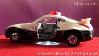 TOMICA No106 NISSAN FAIRLADY Z PATROL CAR [upl. by Ajani423]