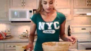 How to Bake Candied Ginger Banana Bread Cooking with Kimberly [upl. by Fennie]