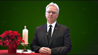 Weihnachtsbotschaft 2023 vom Diözesanadministrator Clemens Stroppel  DRS [upl. by Waltner430]