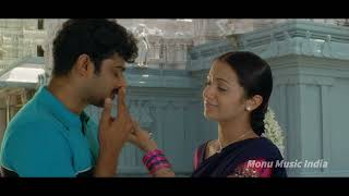 Neeti Mullai Full Video Song 4k  Dolby Atmos  Varsham Movie  Prabhas Trisha [upl. by Enitsugua]