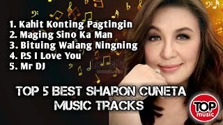 Top 5 Best Sharon Cuneta Music Tracks  Non Stop Playlist [upl. by Joon]