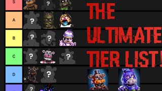 The ultimate FNAF ARFORSAKEN AR tier list [upl. by Idok]