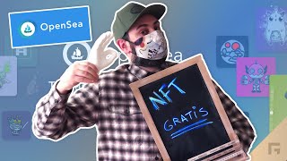 NFT GRATIS en OPENSEA ⛵ Tutorial paso a paso [upl. by Horodko]