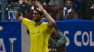 PALMAS VS GETAFE LALIGA PES 2021 GAMEPLAY [upl. by Anileuqcaj414]