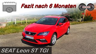 SEAT Leon ST TGI DSG  Erfahrungsbericht nach 6 Monaten  Review  Test  Langzeittest [upl. by Adela857]