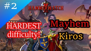 Hammerwatch 2 SERIOUS difficulty Part 2 Lets get it  Vertical stream [upl. by Refinne486]