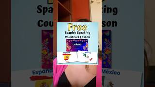 Spanish speaking countries lesson Get a free copy in my TpT store hispanicheritagemonth teachers [upl. by Bunce157]