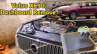 Volvo XC90 Evaporator Coil Change  Volvo Cars Dashboard Open 🚔🚘🚖 [upl. by Ahsinar]