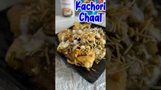 Kachori Chaatkachori chaatrecipe shayri shortsfeed recipe streetfood [upl. by Swayder]